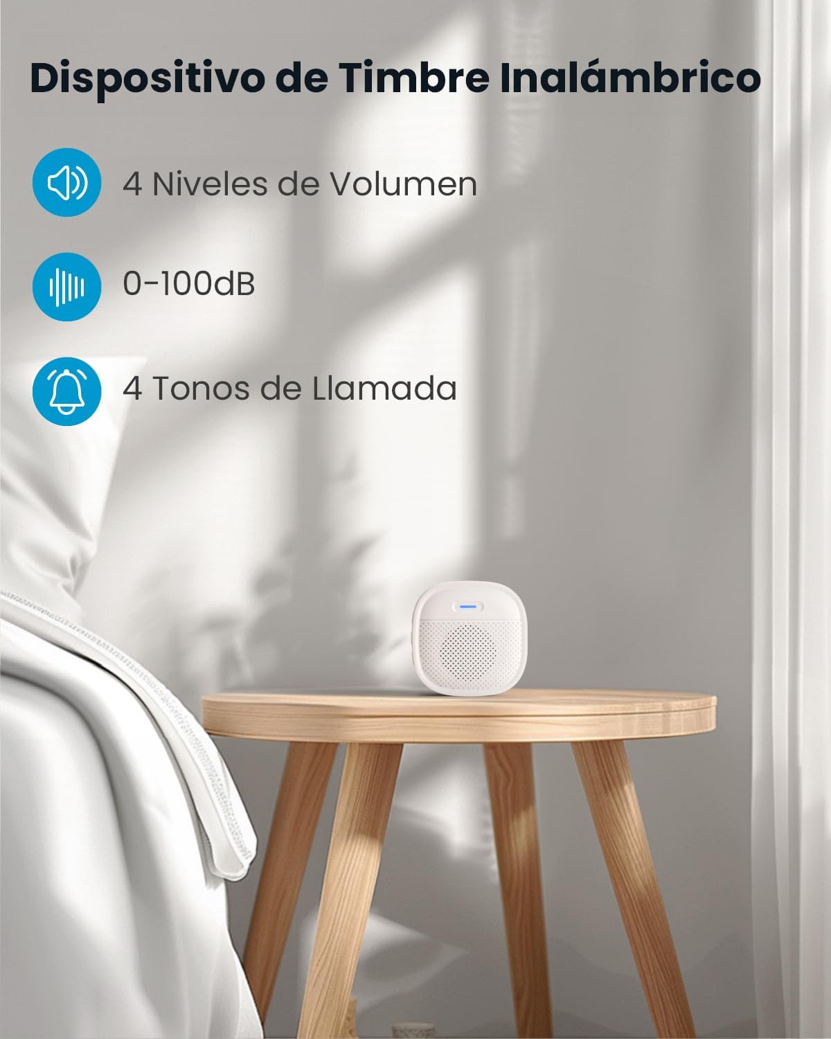 ieGeek Videocitofono 2K Senza Fili | Senza Abbonamento | IP66 - immagine 3