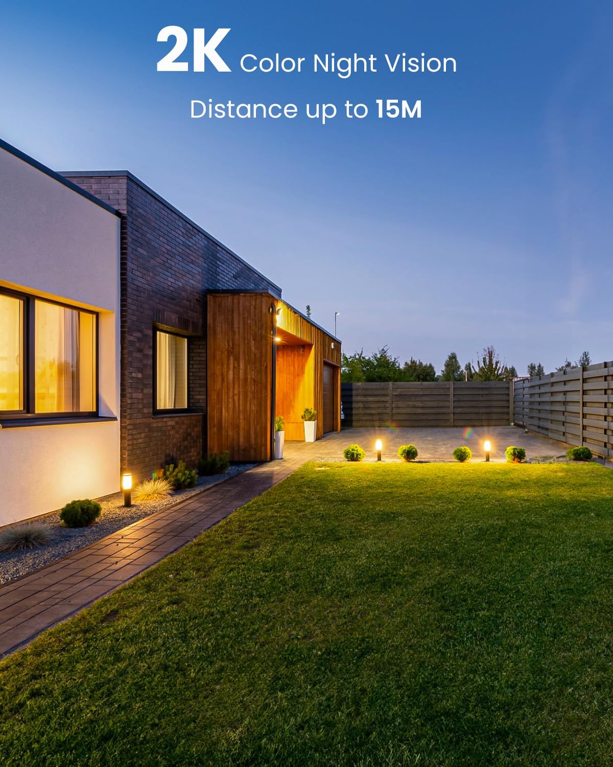 ieGeek ZS-GQ2 Telecamera PTZ 360° WiFi 2K Dual Band Esterno - immagine 8