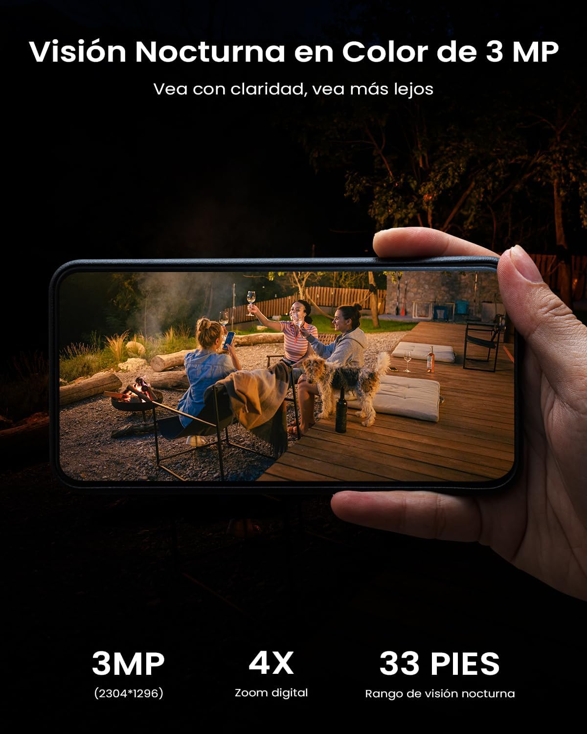 ieGeek Telecamera Solare WiFi Esterno 2K 360° PTZ Recensione - immagine 7