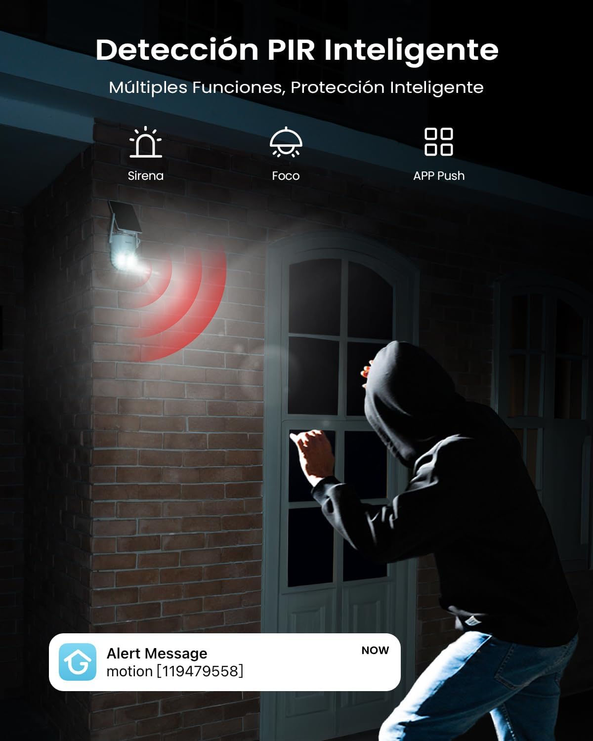 ieGeek Telecamera Solare WiFi Esterno 2K 360° PTZ Recensione - immagine 6