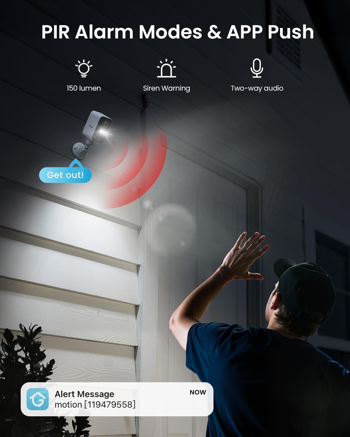 ieGeek S11 Telecamera 4G Solare | Senza WiFi con SIM Inclusa - immagine 7