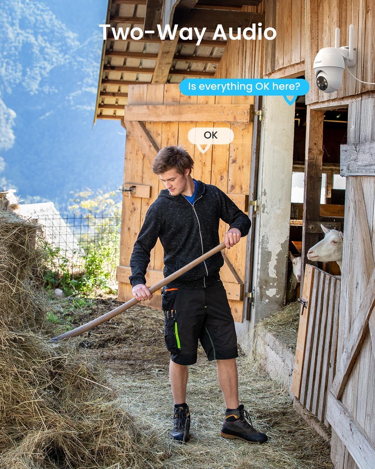 ieGeek S11 Telecamera 4G Solare | Senza WiFi con SIM Inclusa - immagine 2